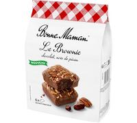 Bonne Maman - Le Brownie - Chocolat et Noix de Pécan - Moelleux et Gourmand - 210 G