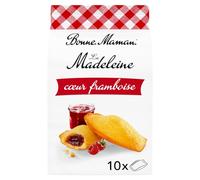 BONNE MAMAN - Madeleines Tendrement Fruitées au Coeur de Framboise, Plaisir Gourmand (Sachet 300g) - Le Lot De 3