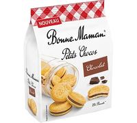 BONNE MAMAN Petits Chocos Biscuits fourrés au chocolat 250 g