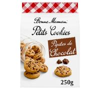 Bonne Maman – Petits cookies aux pépites de chocolat – Croustillants – 250 g