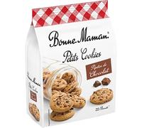 BONNE MAMAN - Petits Cookies aux Pépites de Chocolat - Croustillants et Authentiques - Le Sachet de 250 g