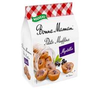 Bonne Maman - Petits Muffins - Myrtilles Confites - 16 Gâteaux - Recette Authentique - 235 G