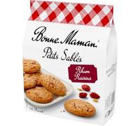 Bonne Maman - Petits Sablés - Rhum Raisin - Biscuits Croustillants - Pur Beurre - Fariné de Blé - Idéal en Bord de Tasse - 14 Biscuits - 150 G