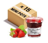 Bonne Maman Pot Confiture Fraise 15 x 30 g