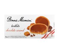 Bonne Maman, Tartelettes, Caramel au Chocolat, 9 Tartelettes, 0,53 oz (15 g) Chacune