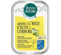 BONNE NATURE - SARDINES OLIVE CITRON 115G