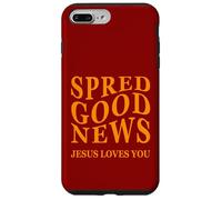 Bonne Nouvelle : Jesus Loves You Back Print Inspiring Christian Coque pour iPhone 7 Plus/8 Plus