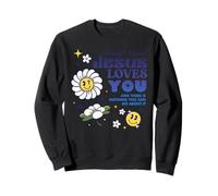 Bonne Nouvelle : Jésus t'aime et tu ne Peux Rien y Faire Sweatshirt