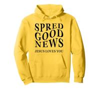 Bonne Nouvelle Jésus Vous Aime inspirant l'amour de Dieu chrétien Sweat à Capuche