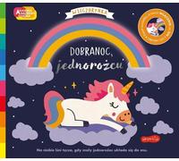 Bonne nuit, licorne. Académie de l'enfant sage. Histoire du soir. Une série avec des lumières