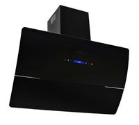 Bonne qualité(2329) Hotte Design Hotte Aspirante, Hotte murale Acier inoxydable 756 m³-h, 90 cm Noir