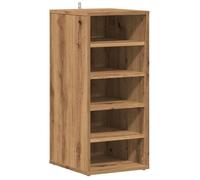 Bonne qualité - Armoire à chaussures - BONNIE - Commode à chaussures chêne artisanal - Bois d'ingénierie - Meuble d'entrée Coffre