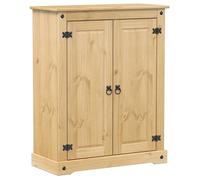 Bonne qualité - Armoire à chaussures - BONNIE - Commode à chaussures Corona 86x38,5x108cm - Bois de pin massif - Meuble d'entrée