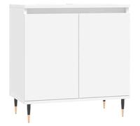 Bonne qualité - Armoire de rangement Armoire de salle de bain et WC - BONNIE - blanc 58x33x60cm - Bois d'ingénierie DECO M6937158