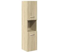 Bonne qualité - Armoire de rangement Armoire de salle de bain et WC - BONNIE - Chêne sonoma 30x30x130cm - Aggloméré DECO M4305156