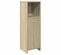 Bonne qualité - Armoire de rangement Armoire de salle de bain et WC - BONNIE - Chêne sonoma 30x30x95cm - Aggloméré DECO M5399046