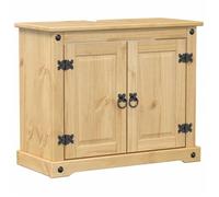 Bonne qualité - Armoire de rangement Armoire lavabo de salle de bain et WC - BONNIE - Corona - Bois de pin massif DECO M6599825