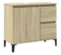 Bonne qualité - Armoire de rangement Armoire salle de bain et WC - BONNIE - chêne sonoma 65x33x60cm DECO M7062105