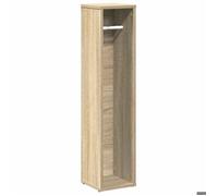 Bonne qualité - Armoire de rangement Meuble de salle de bain et WC - BONNIE - avec porte-rouleau chêne sonoma DECO M6422438