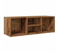 Bonne qualité - Banc de rangement à chaussures - BONNIE - Commode à chaussures vieux bois 105x35x35cm - Meuble d'entrée Coffre