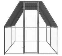 Bonne qualité - Cage enclos parc animaux - BONNIE - Poulailler d'extérieur 2x4x2 m - Acier galvanisé - MAW61231835
