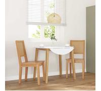 Bonne qualité - Chaises à manger - Style vintage - 2 pcs - bois massif caoutchouc,45x54x89 cm DECO M3800942