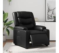 Bonne qualité - Fauteuil inclinable électrique Noir Similicuir,77x93x99 cm Relaxation - Scandinave DECO M7992282