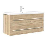 Bonne qualité - Mobilier Ensemble de meubles de salle de bain 2 pcs Salle de bain et WC - BONNIE - chêne sonoma DECO M3051398