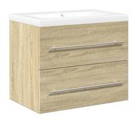 Bonne qualité - Mobilier Ensemble de meubles de salle de bain 2 pcs Salle de bain et WC - BONNIE - chêne sonoma DECO M4923255