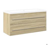Bonne qualité - Mobilier Ensemble de meubles de salle de bain 2 pcs Salle de bain et WC - BONNIE - chêne sonoma DECO M4026813