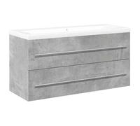 Bonne qualité - Mobilier Ensemble de meubles de salle de bain 2 pcs Salle de bain et WC - BONNIE - gris béton DECO M2003877