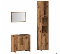 Bonne qualité - Mobilier Ensemble de meubles salle de bain 3 pcs Salle de bain et WC - BONNIE - Bois d'ingénierie DECO M1806807