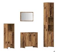 Bonne qualité - Mobilier Ensemble de meubles salle de bain 4 pcs Salle de bain et WC - BONNIE - Bois d'ingénierie DECO M4140408