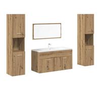 Bonne qualité - Mobilier Ensemble de meubles salle de bain 4 pcs Salle de bain et WC - BONNIE - Bois d'ingénierie DECO M5936321