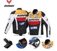 Bonne qualité Repsol Moto Racing blouson 600D Oxford manteau d'équitation L