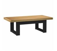 Bonne qualité - Table Basse de Salon pour thé ou café-NOAIN pieds en forme de U 120x60x40 cm massif pin DECO M4763663