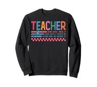 Bonne rentrée Scolaire, célébration du Premier Jour, Apprentissage prêt à l'emploi Sweatshirt