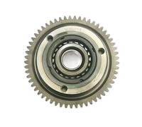 Bonne Résistance Chaleur Pour Embrayage À Roue Libre De Moteur De Moto CB125, Accessoires, Engrenage À Disque De Démarreur Divisé Installation Facile