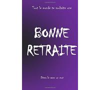 Bonne retraite: taille M - Violet