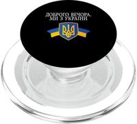 Bonne soirée, Nous Sommes d'Ukraine | Fiers Ukrainiens PopSockets PopGrip pour MagSafe
