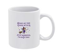 Bonne Sorcière ? Je Plaisante, Je Suis Méchante Aussi. Tasse Avec Poignée Tasses Pratiques Tasse À Café 330Ml Pour Chocolat Chaud Famille Ami