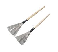 Bonnes brosses et bâtons de batterie rétractables polyvalents avec des bâtons rétractables confortables pour les amateurs de batterie