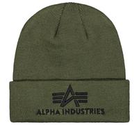 Bonnet 3D Beanie Alpha Industries - Dark Green universel