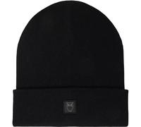 Bonnet Ã badges en merinos KnowledgeCotton Apparel Noir TU