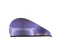 Bonnet à cheveux secs en velours corail orage foudre pour femmes bonnets à cheveux avec boutons pour sécher les cheveux bouclés longs et épais Anti-frisottis