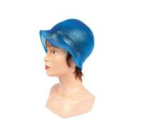 Bonnet à mèches en silicone réutilisable + crochet - décoloration