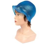 bonnet a meches fluo rubber blue mezzo