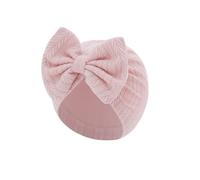 Bonnet à nœud pour bébé - Couleur unie - Turban pour bébé - Pour hôpital et chambre d'enfant - Pour nouveau-né indien, Taro Color, Taille unique