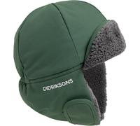 Didriksons - Kid's Biggles Cap - Bonnet - 52 cm - dark moss