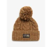 Superdry Chunky Cable Beanie Marron